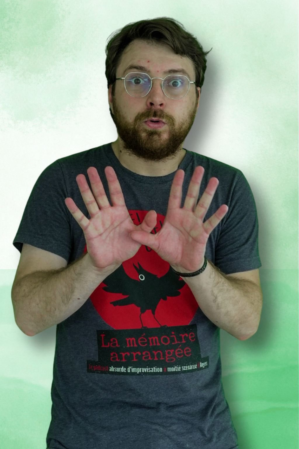 Richard, technicien de la troupe LES NIMP'PROS à Angers